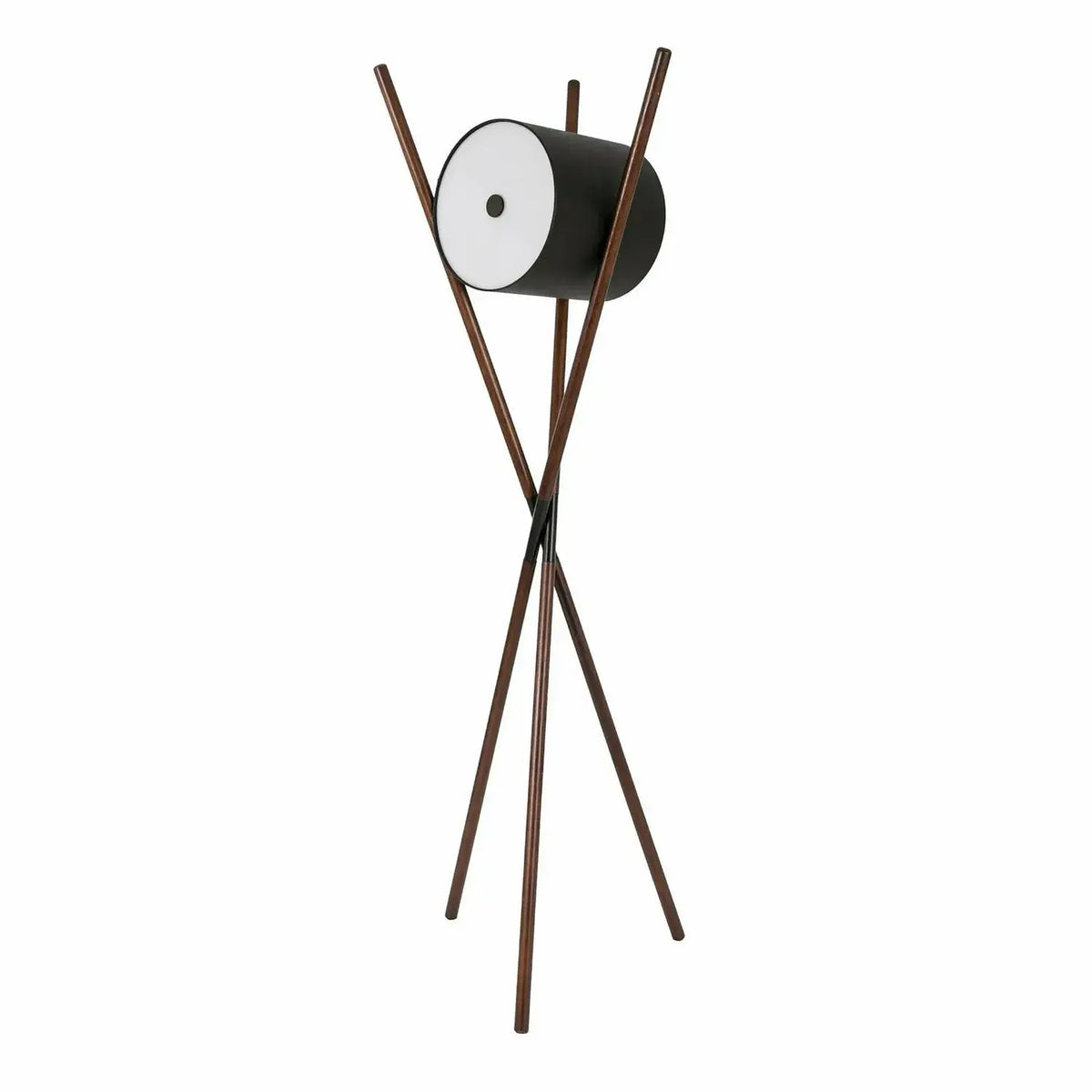 Lampadaire sushi en bois de noyer fait mains DecoNovis
