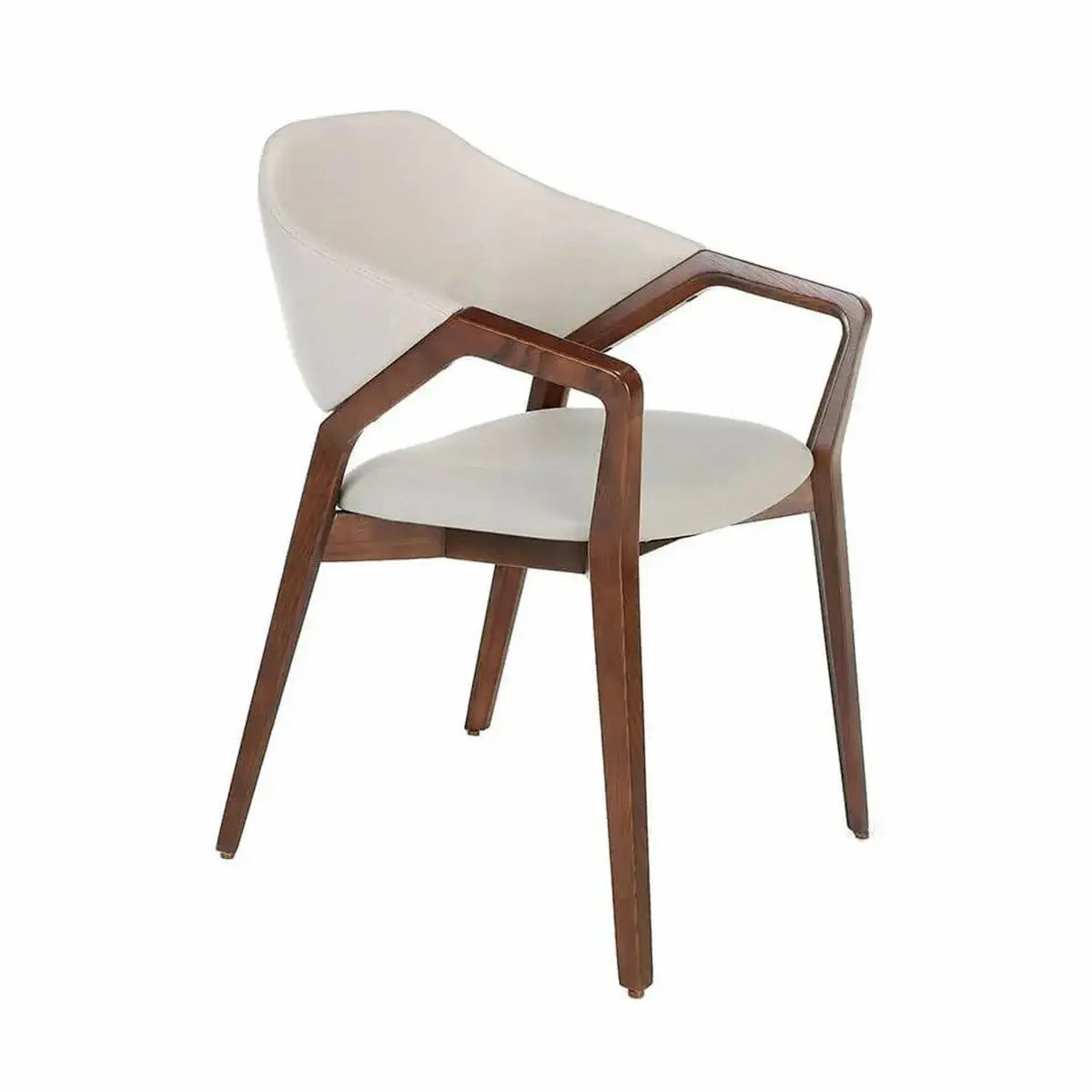 Chaise en blanc cassé DecoNovis