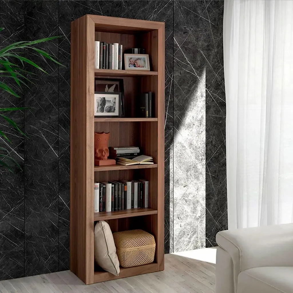 Bibliothèque en bois de noyer Angel cerda