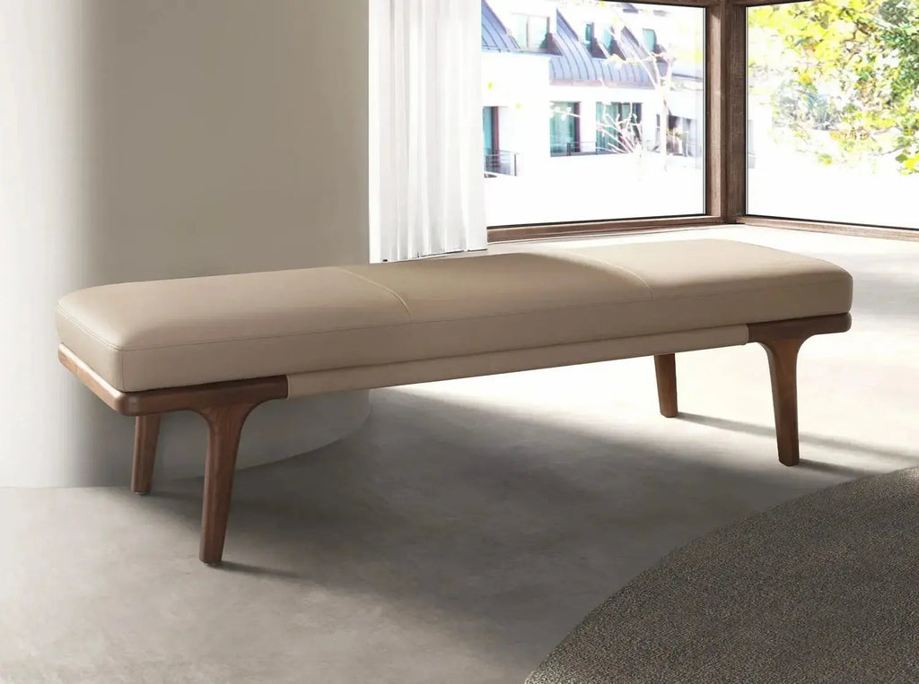Banc en similicuir DecoNovis