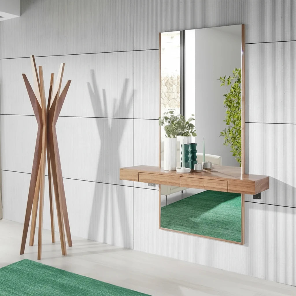 Miroir d'entrée et table console Angel cerda