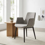 Chaise de table à manger rembourrée en tissu Angel cerda