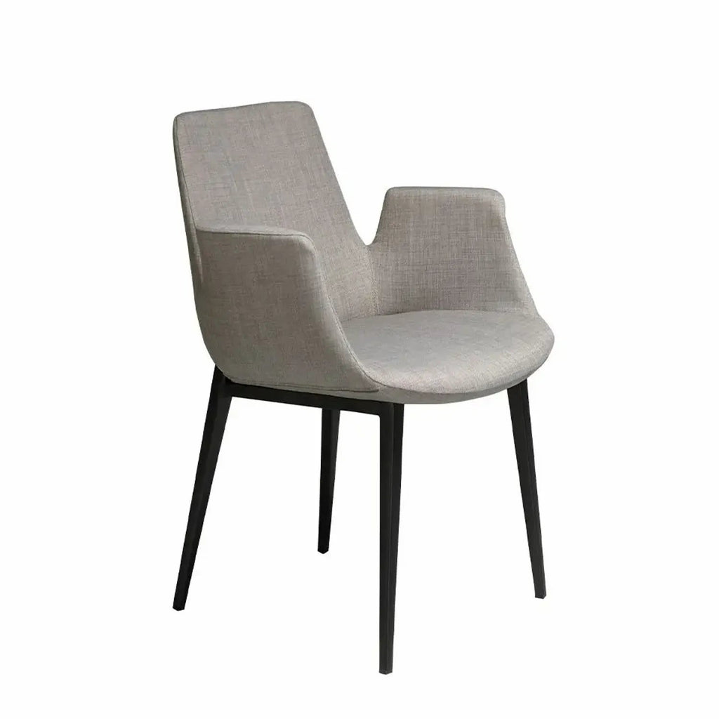 Chaise de table à manger rembourrée en tissu Angel cerda
