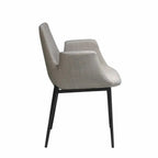 Chaise de table à manger rembourrée en tissu Angel cerda