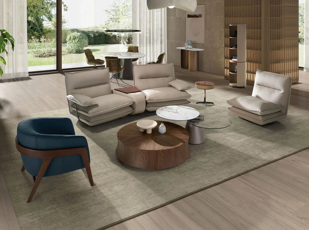 Fauteuil en cuir Angel cerda