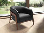 Fauteuil en cuir Angel cerda