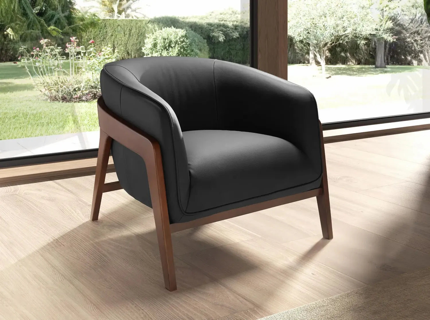 Fauteuil en cuir Angel cerda