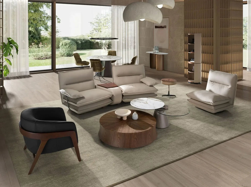 Fauteuil en cuir Angel cerda