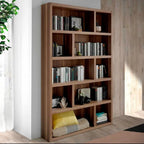 Grande bibliothèque en bois de noyer Angel cerda