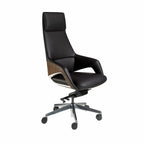Fauteuil de bureau en similicuir DecoNovis