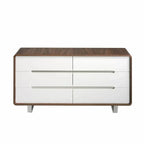 Commode en noyer blanche DecoNovis