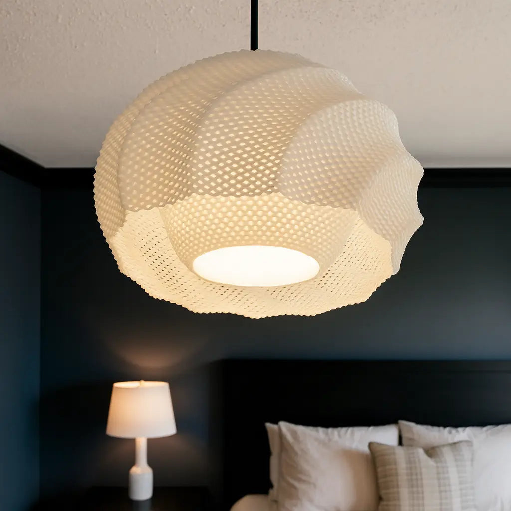 Twist Glow Pendant Lamp Azure Pontus